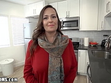 Big boobed MILF stepmother satisfies her cock cravings