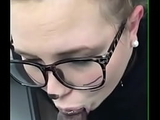 Sucking dick on Halloween in a Walmart changing room